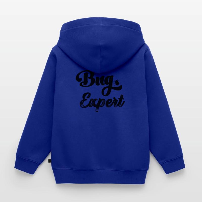 Bug Expert Bugs Gamer Computer Scientist Programming Sweat Premium à capuche zippé enfant bio