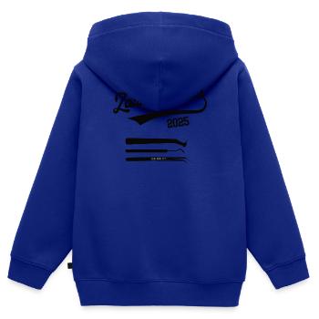 Zahntechniker 2025 Beruf Zahntechnik Zahnprothetik - Kinder Premium Organic Zip Hoodie - Royalblau - Hinten - AI Model Kid Male (0cm)
