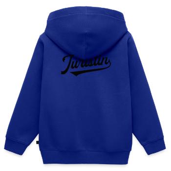 Juristin 2025 Jurastudium Jurastudentin Examen - Kinder Premium Organic Zip Hoodie - Royalblau - Hinten - AI Model Kid Male (0cm)