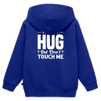 Cactus Fucculent Cactus Jardin Plantes de cactus - Sweat Premium à capuche zippé enfant bio - bleu roi - Dos - AI Model Kid Male (0cm)