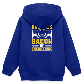 Robot Programmer Automation Technician - Kids Premium Organic Zip-up Hoodie - royal blue - Back - AI Model Kid Male (0cm)