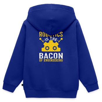 Robot Programmer Automation Technician - Kids Premium Organic Zip-up Hoodie - royal blue - Back - AI Model Kid Male (0cm)