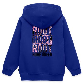 Landschaftsgärtner Hobbygärtner Gärtner - Kinder Premium Organic Zip Hoodie - Royalblau - Hinten - AI Model Kid Male (0cm)