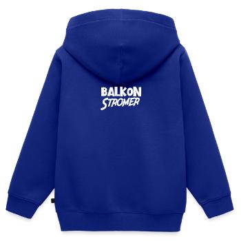 Balkonstromer Solarkraftwerk Shirt - Kinder Premium Organic Zip Hoodie - Royalblau - Hinten - AI Model Kid Male (0cm)