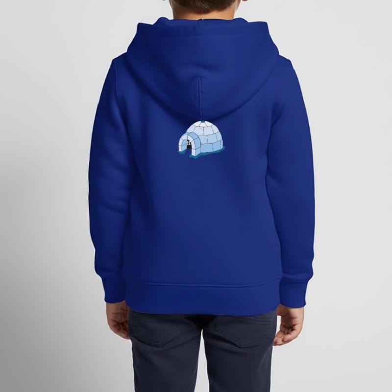 igloo Kids Premium Organic Zip-up Hoodie