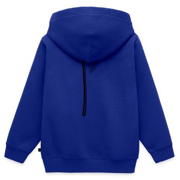 Axt - Kinder Premium Organic Zip Hoodie - Royalblau - Hinten - AI Model Kid Male (0cm)
