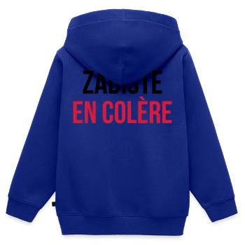 Gerichtsschreiber / Schreiber / Kanzler / Gericht - Kinder Premium Organic Zip Hoodie - Royalblau - Hinten - AI Model Kid Male (0cm)