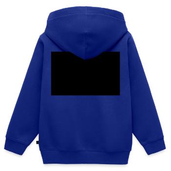 Flagge Bayern Rauten - Kinder Premium Organic Zip Hoodie - Royalblau - Hinten - AI Model Kid Male (0cm)