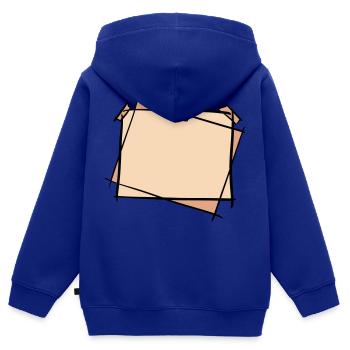 Photo Frames / Picture Frames for Beautiful Memories - Kids Premium Organic Zip-up Hoodie - royal blue - Back - AI Model Kid Male (0cm)