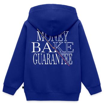 Drôle de citation Cool Chef Curry Blague Vocation Culinaire - Sweat Premium à capuche zippé enfant bio - bleu roi - Dos - AI Model Kid Male (0cm)