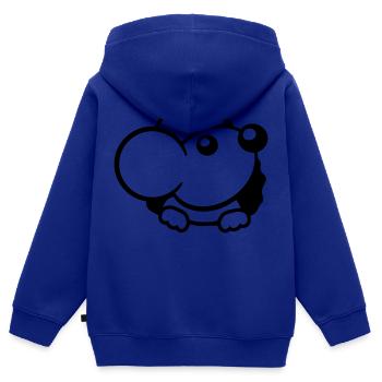 Trou de souris Trou de souris Trou de souris Peeps Mignon Drôle Bande dessinée - Sweat Premium à capuche zippé enfant bio - bleu roi - Dos - AI Model Kid Male (0cm)