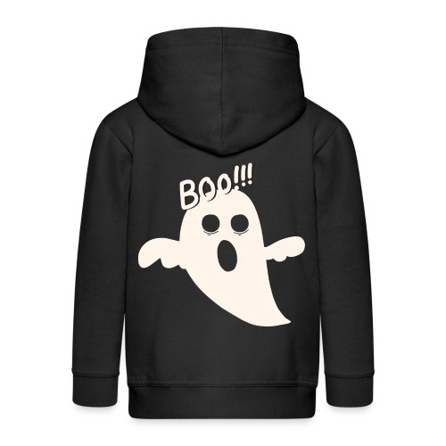 Halloween Geist - Boo!! - Kinder Premium Kapuzenjacke