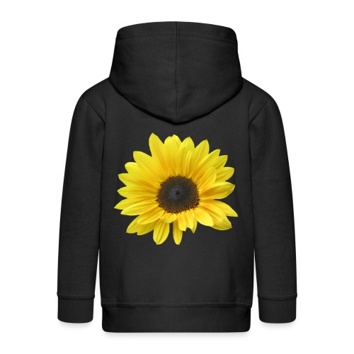 Sonnenblume, Sonnenblumen, Blume, Blüte, floral - Kinder Premium Kapuzenjacke