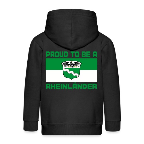 Proud to be a Rheinländer - Kinder Premium Kapuzenjacke