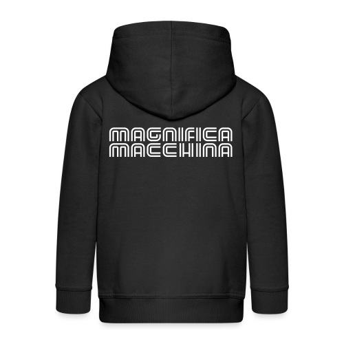 Magnifica Macchina - female - Kinder Premium Kapuzenjacke