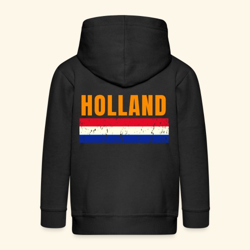 Holland Flag Nederlands - Kinderen Premium jas met capuchon