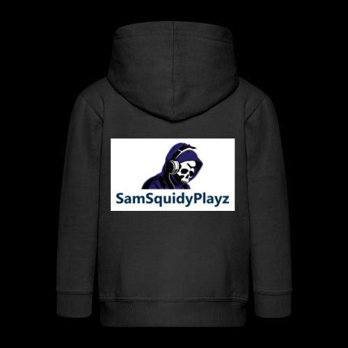 SamSquidyplayz skeleton - Kids' Premium Hooded Jacket