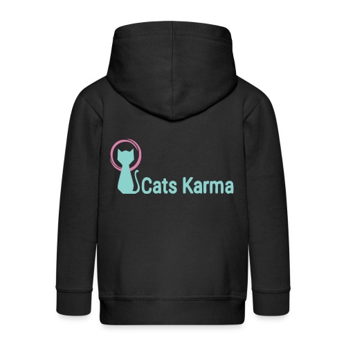 Cats Karma - Kinder Premium Kapuzenjacke