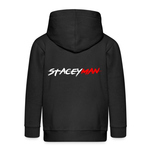 staceyman red design - Kids' Premium Hooded Jacket