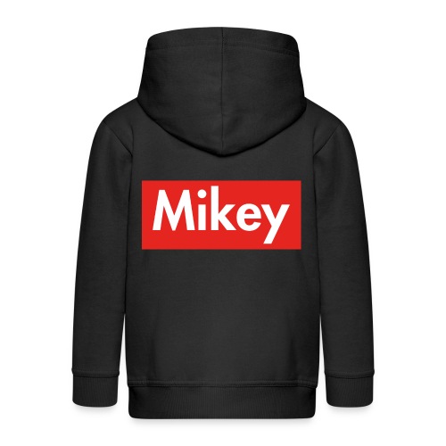 Mikey Box Logo - Kids' Premium Hooded Jacket