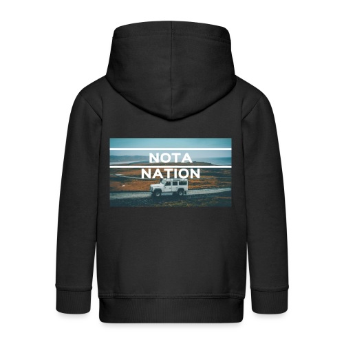 Nota Nation - Kids' Premium Hooded Jacket