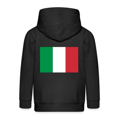 Italien Flagge - Kinder Premium Kapuzenjacke