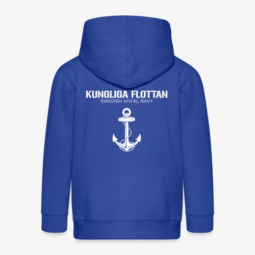 Kungliga Flottan - Swedish Royal Navy - ankare - Premium-Luvjacka barn