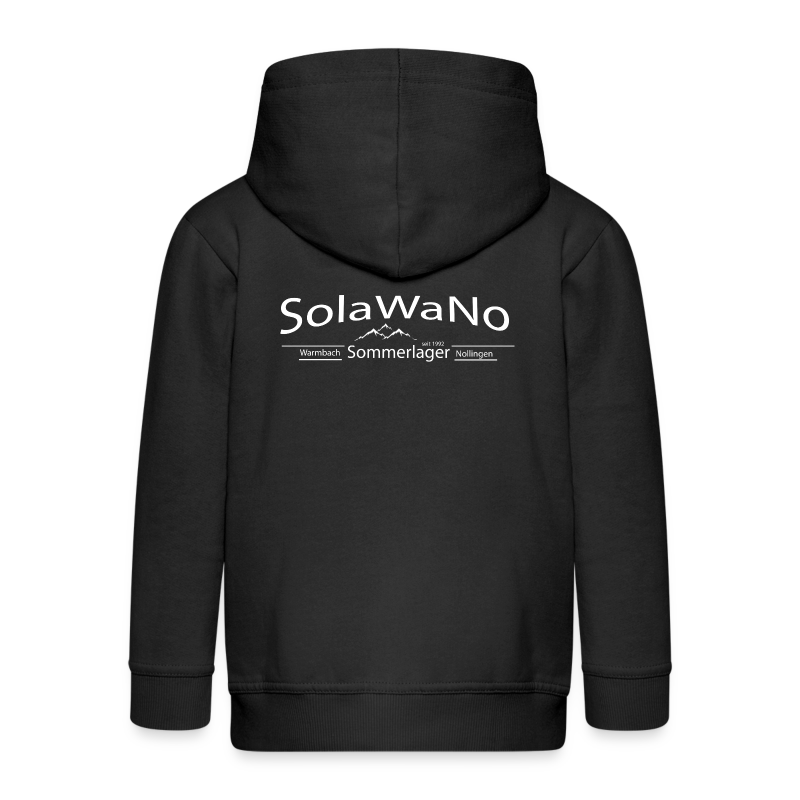SolaWaNo 2016 white - Kinder Premium Kapuzenjacke
