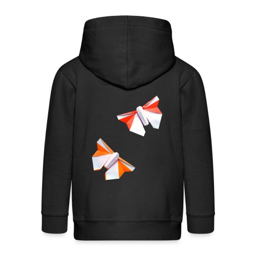 Butterflies Origami - Butterflies - Mariposas - Kids' Premium Hooded Jacket