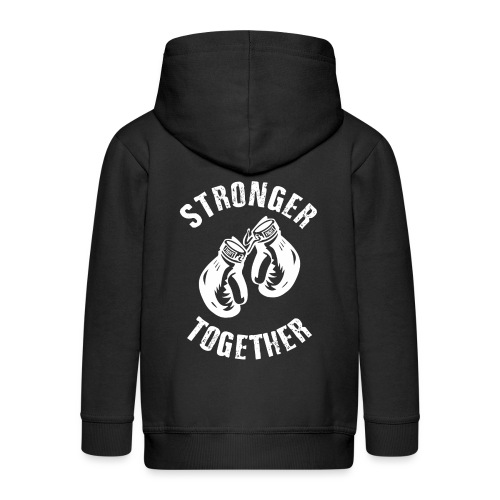 Stronger Together - Kinder Premium Kapuzenjacke