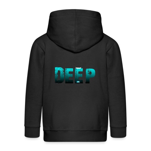 Deep In the Night - Felpa con zip Premium per bambini