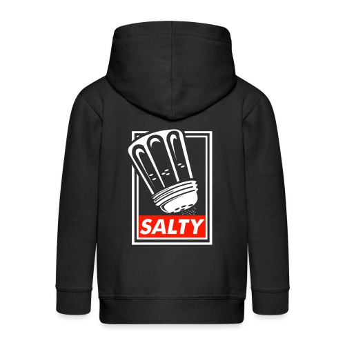 Salty white - Kids' Premium Hooded Jacket