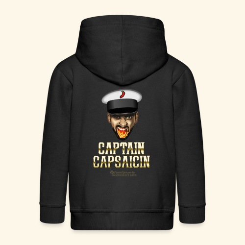 Captain Capsaicin Chili T-Shirt - Kinder Premium Kapuzenjacke