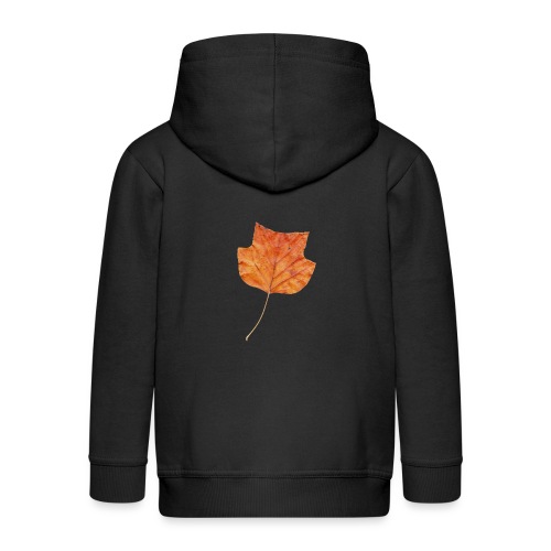 Autumn Leaf - Kids' Premium Hooded Jacket