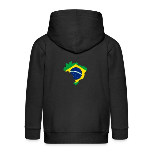 Encontro Ordem E Progresso Brasil - Kids' Premium Hooded Jacket