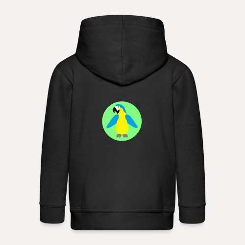 Yellow-breasted Macaw - Kids' Premium Hooded Jacket