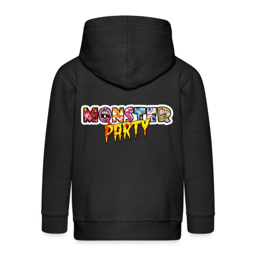 Monster Party - Kinder Geburtstag Feier - Kinder Premium Kapuzenjacke