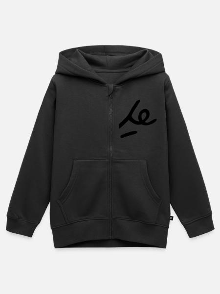 Che Ernesto Guevara Unterschrift - Kinder Premium Organic Zip Hoodie - Schwarz