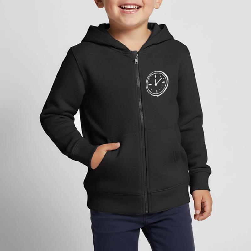 Pointer clock Kids Premium Organic Zip-up Hoodie