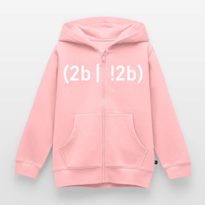Programmeur Computer Nerd Internet Cadeau HTML Sweat Premium à capuche zippé enfant bio