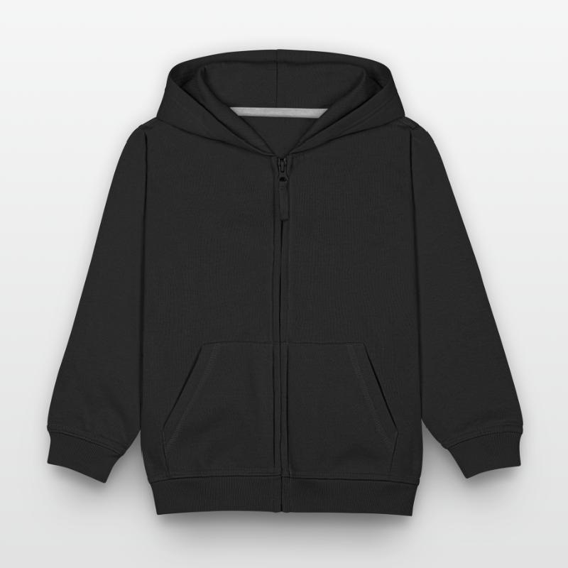 BRAIN IS LOADING Sweat Premium à capuche zippé enfant bio