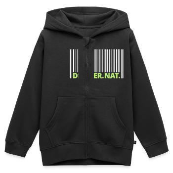 Doktor - Kinder Premium Organic Zip Hoodie - Schwarz - Vorne - AI Model Kid Male (0cm)