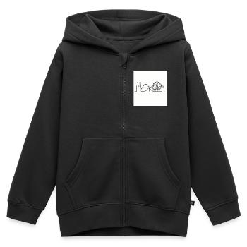 MINGA Volksfest - Kinder Premium Organic Zip Hoodie - Schwarz - Vorne - AI Model Kid Male (0cm)