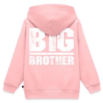 Orwellscher Überwachungs-Bold - Kinder Premium Organic Zip Hoodie - Rosa - Hinten - AI Model Kid Female (0cm)