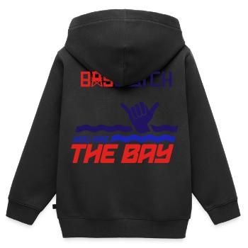 Baywatch Shaka You Are The Bay - Kinder Premium Organic Zip Hoodie - Schwarz - Hinten - AI Model Kid Male (0cm)