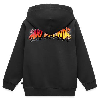 Pas de marque - Graffiti - Sweat Premium à capuche zippé enfant bio - noir - Dos - AI Model Kid Male (0cm)