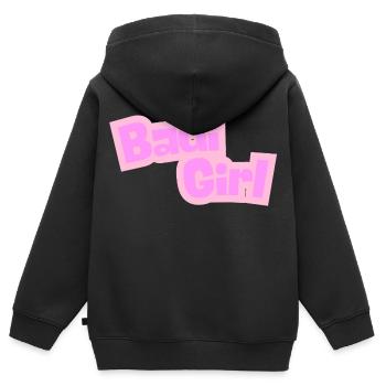 Badi Girl - Sweat Premium à capuche zippé enfant bio - noir - Dos - AI Model Kid Male (0cm)
