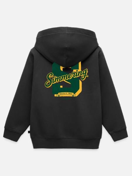Wien Simmering (11. Bezirk) - Kinder Premium Organic Zip Hoodie - Schwarz