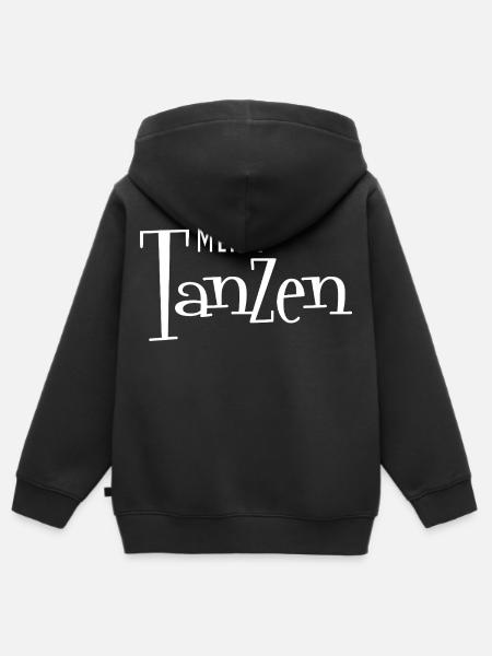 Mehr TanZen – Tanzkultur - Kinder Premium Organic Zip Hoodie - Schwarz