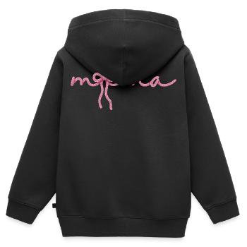 Mama Schleife - Kinder Premium Organic Zip Hoodie - Schwarz - Hinten - AI Model Kid Male (0cm)
